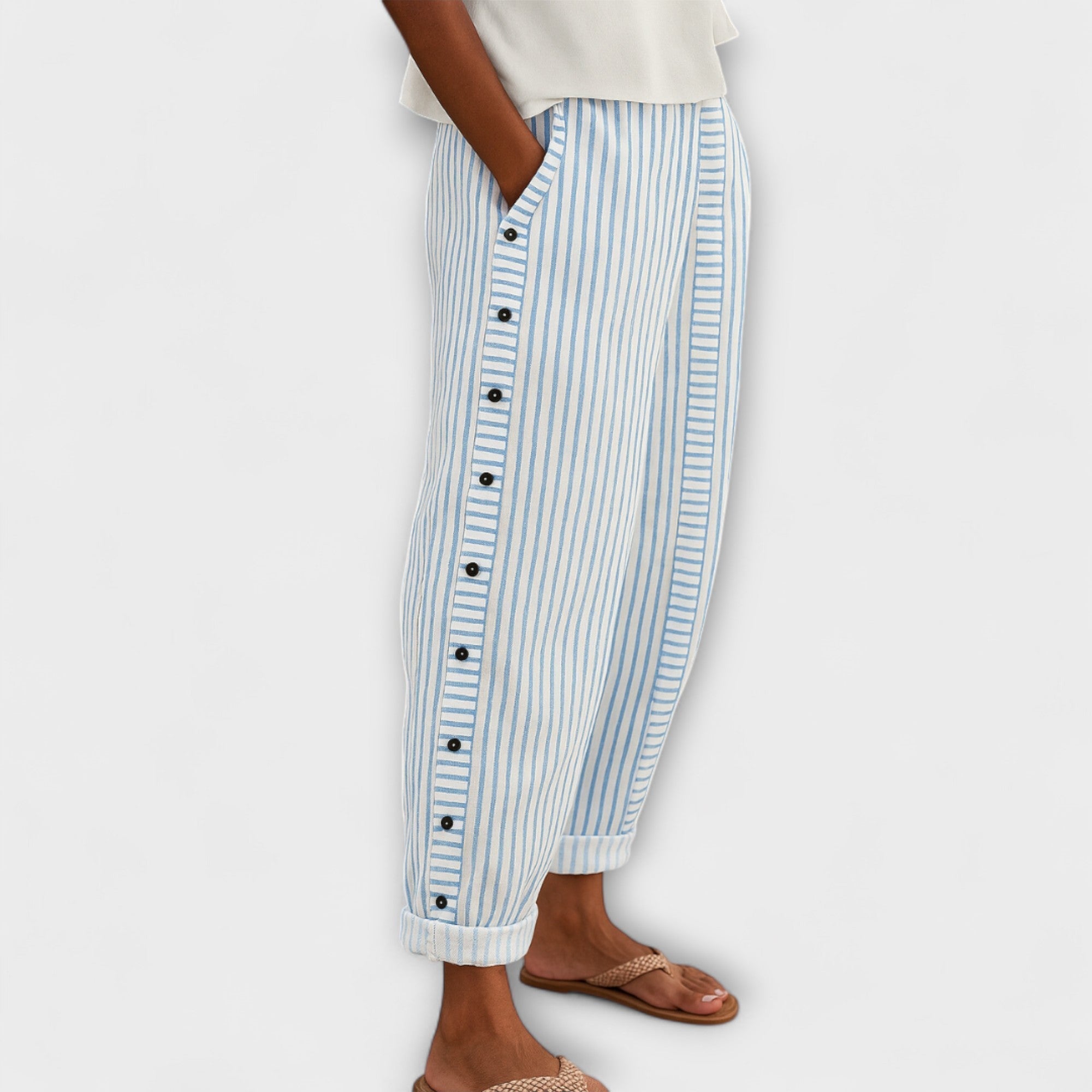 Rea | Relaxed Striped Leisure Pants