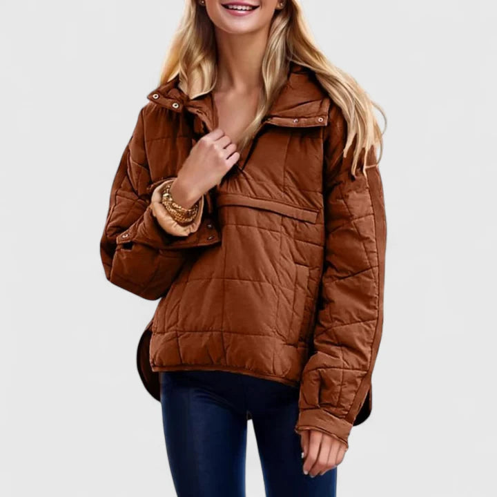 Farell | Oversized Hooded Pullover Jacket