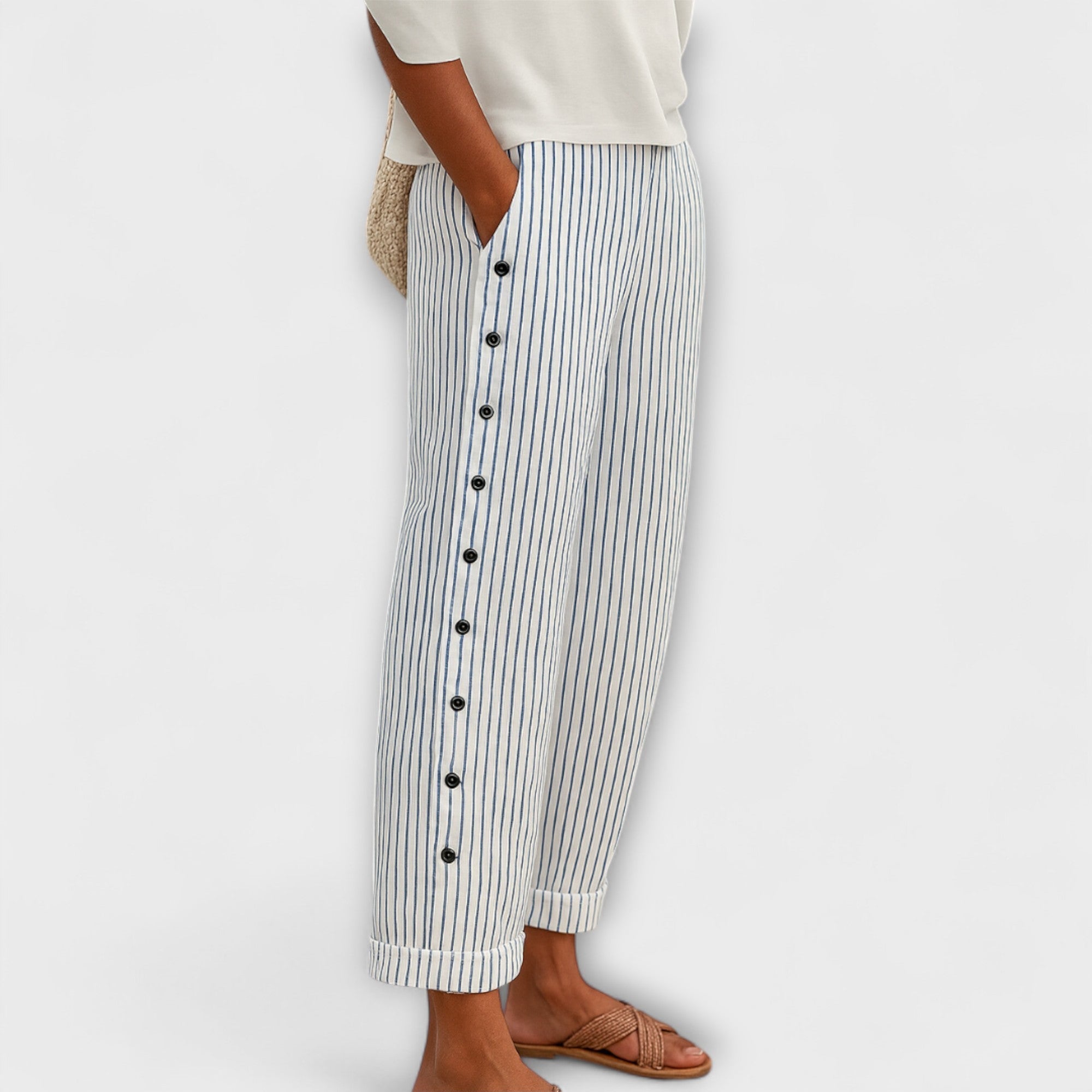 Rea | Relaxed Striped Leisure Pants