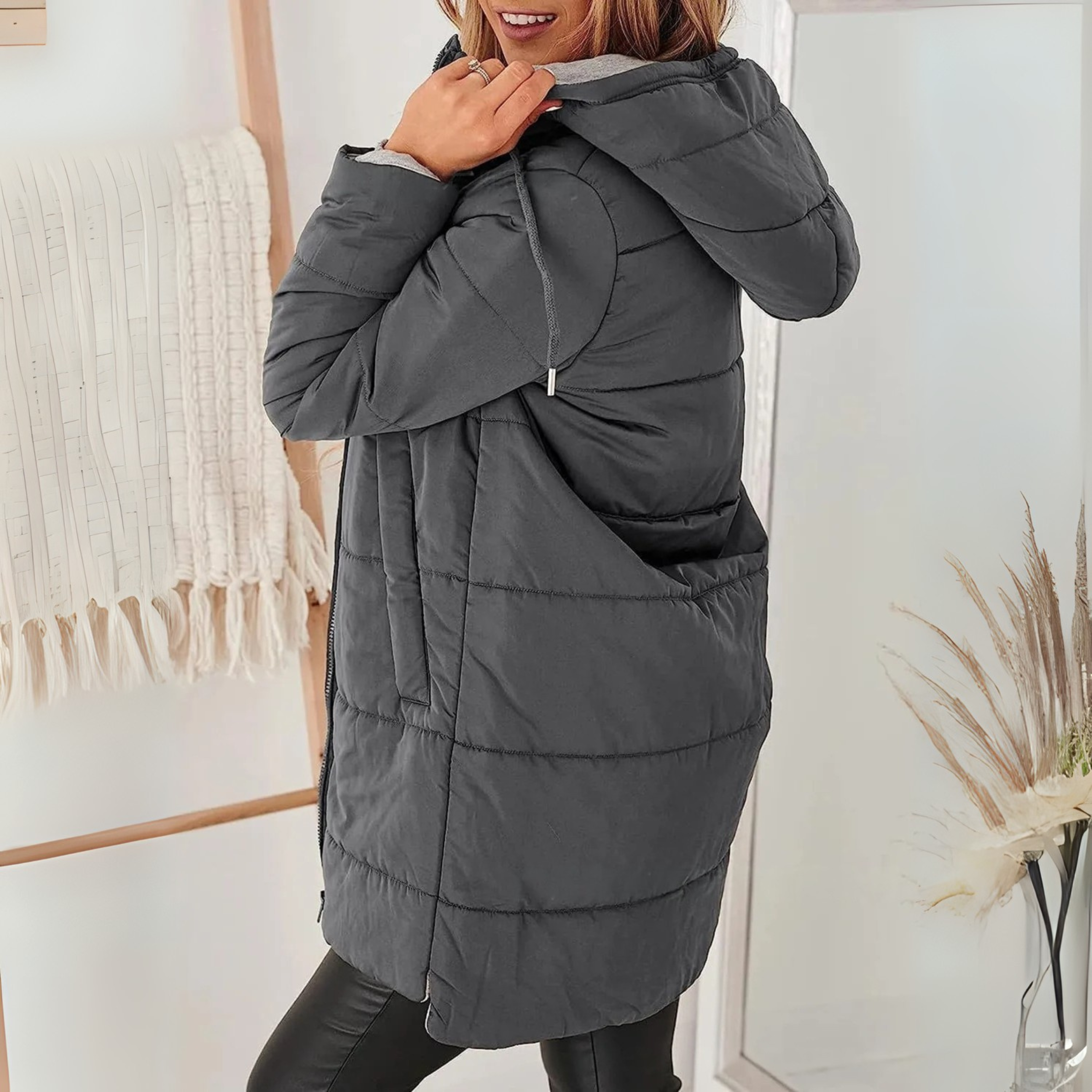 Ainsley | Casual Hooded Puffer Down Jacket