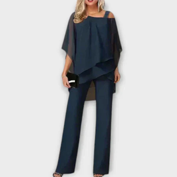 Caroline | Chiffon Evening Set