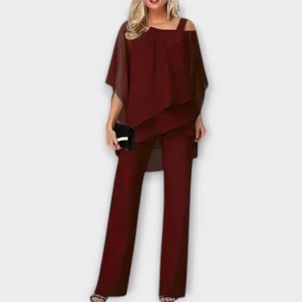 Caroline | Chiffon Evening Set