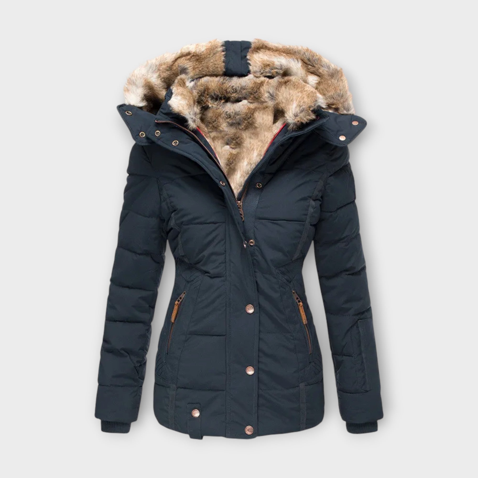 Emine | Cozy Faux Fur Lined Jacket