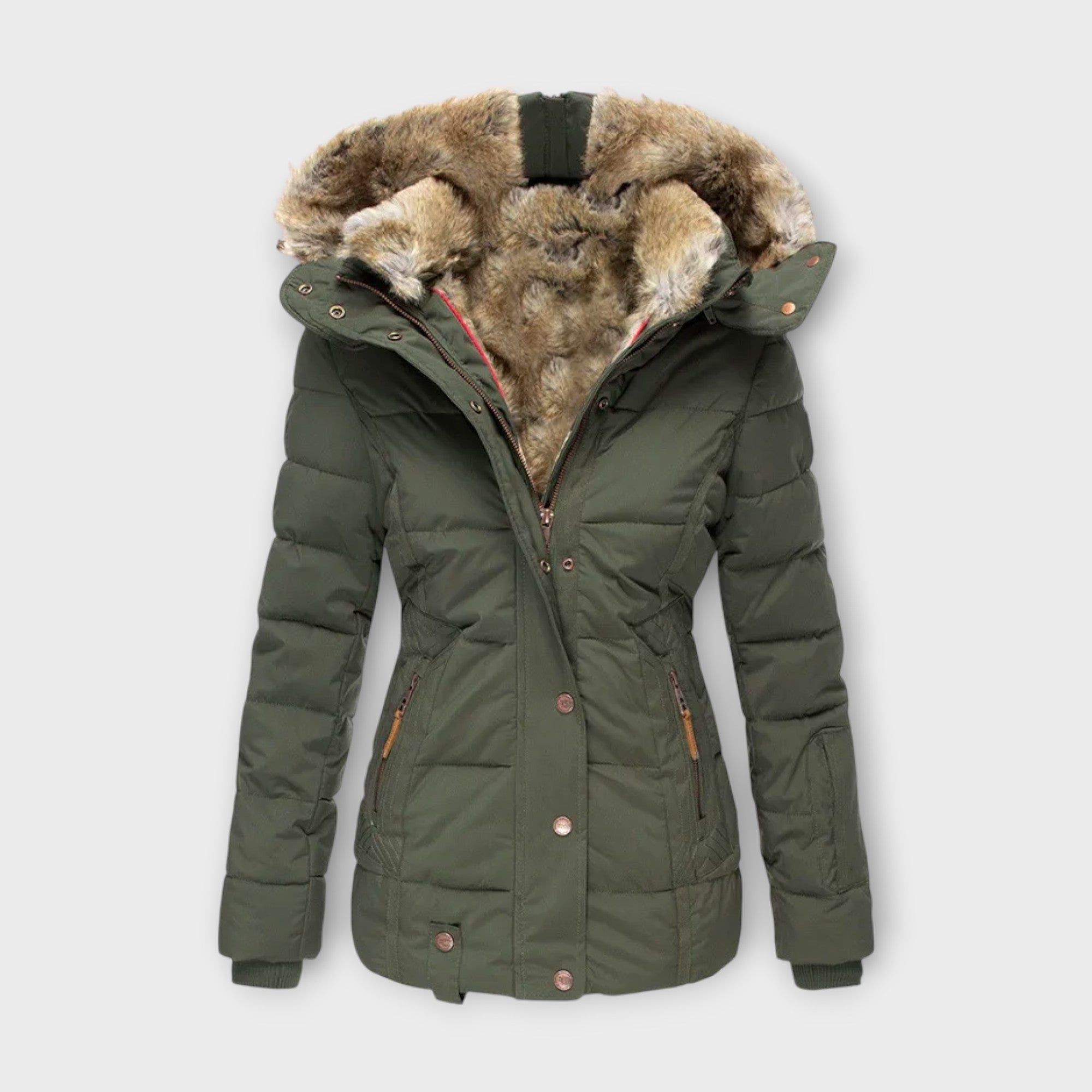 Emine | Cozy Faux Fur Lined Jacket
