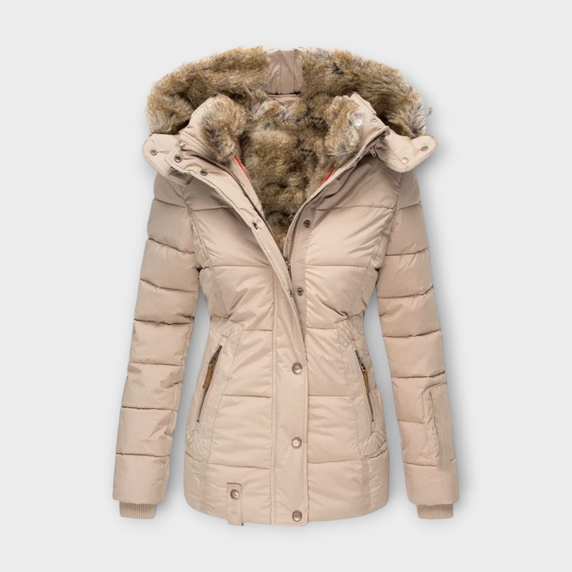 Emine | Cozy Faux Fur Lined Jacket