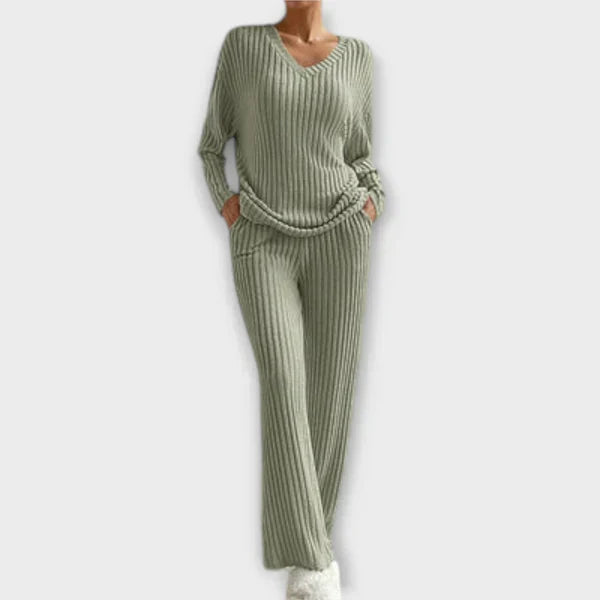 Annie | Ribbed Lounge Set