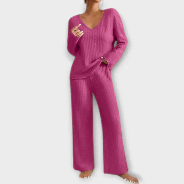 Annie | Ribbed Lounge Set