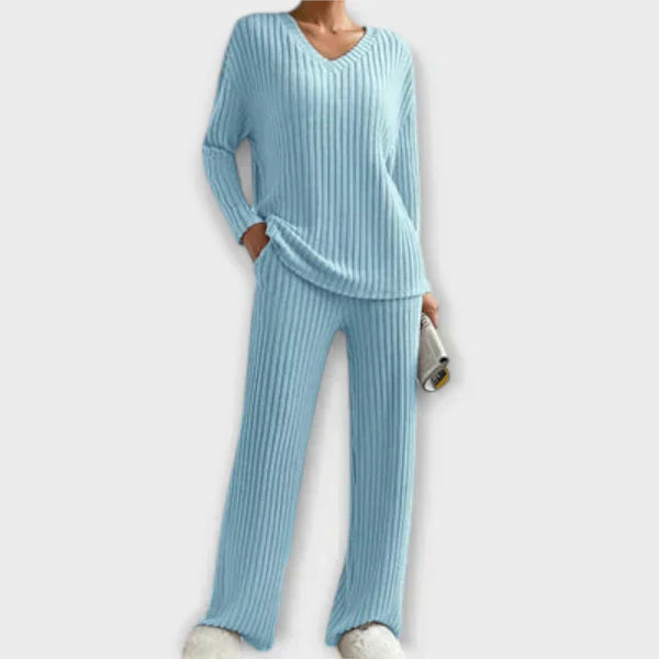 Annie | Ribbed Lounge Set