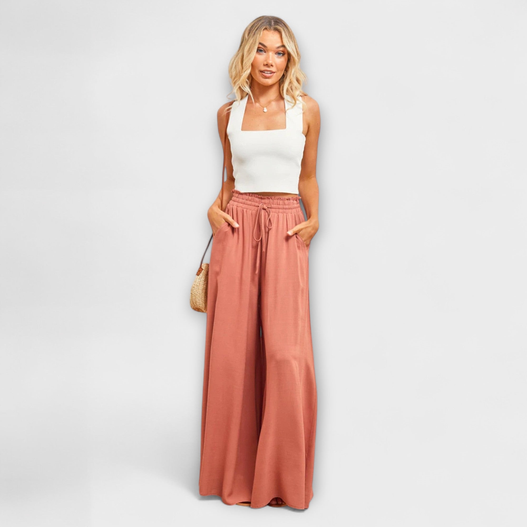 Oralith | Comfortable Pleated Trousers