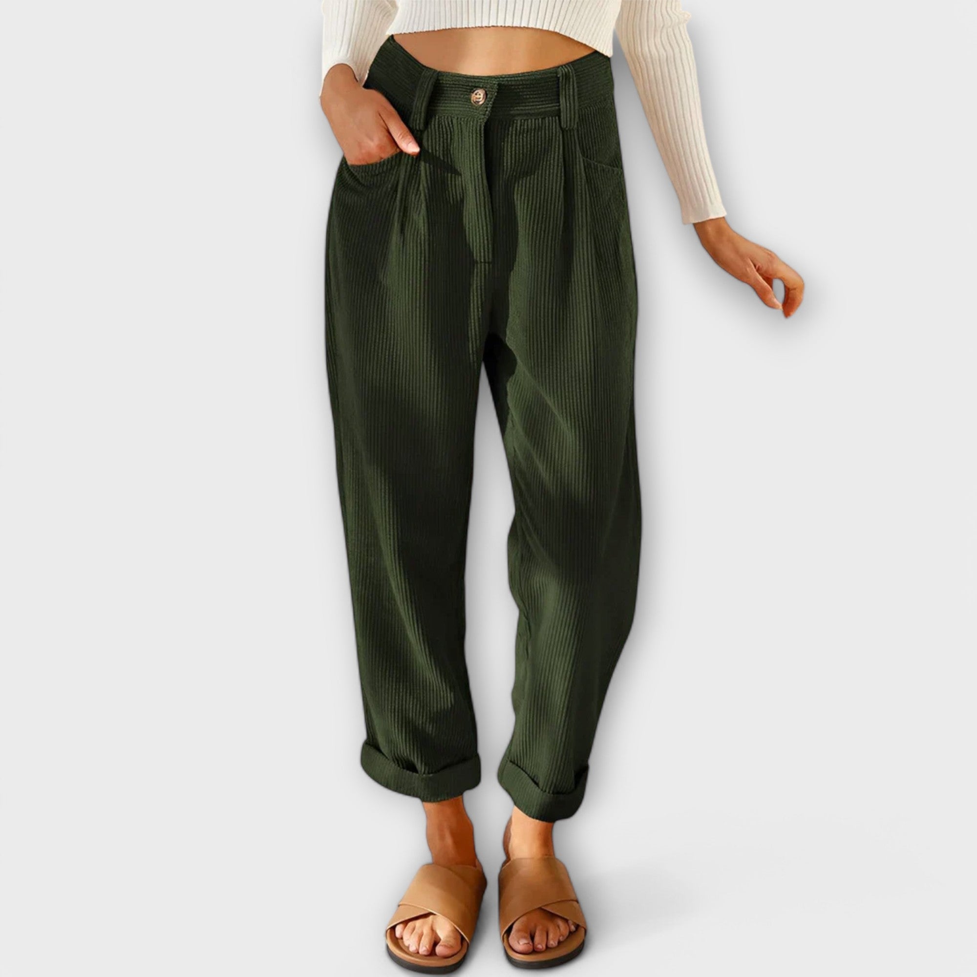 Jana | Modern Cord Pants