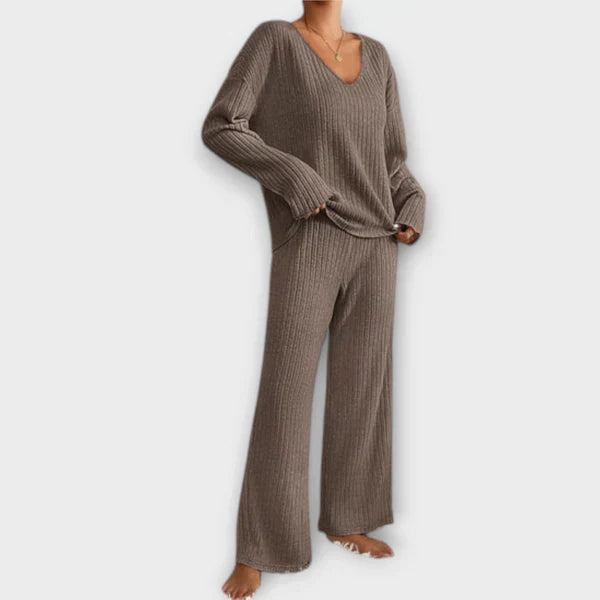 Annie | Ribbed Lounge Set