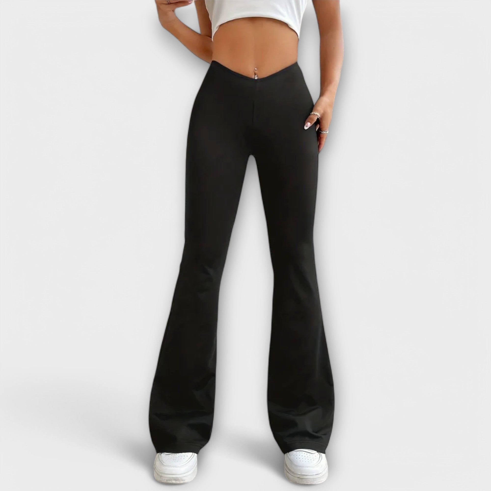 Serena | Loose Pants with Flared Legs
