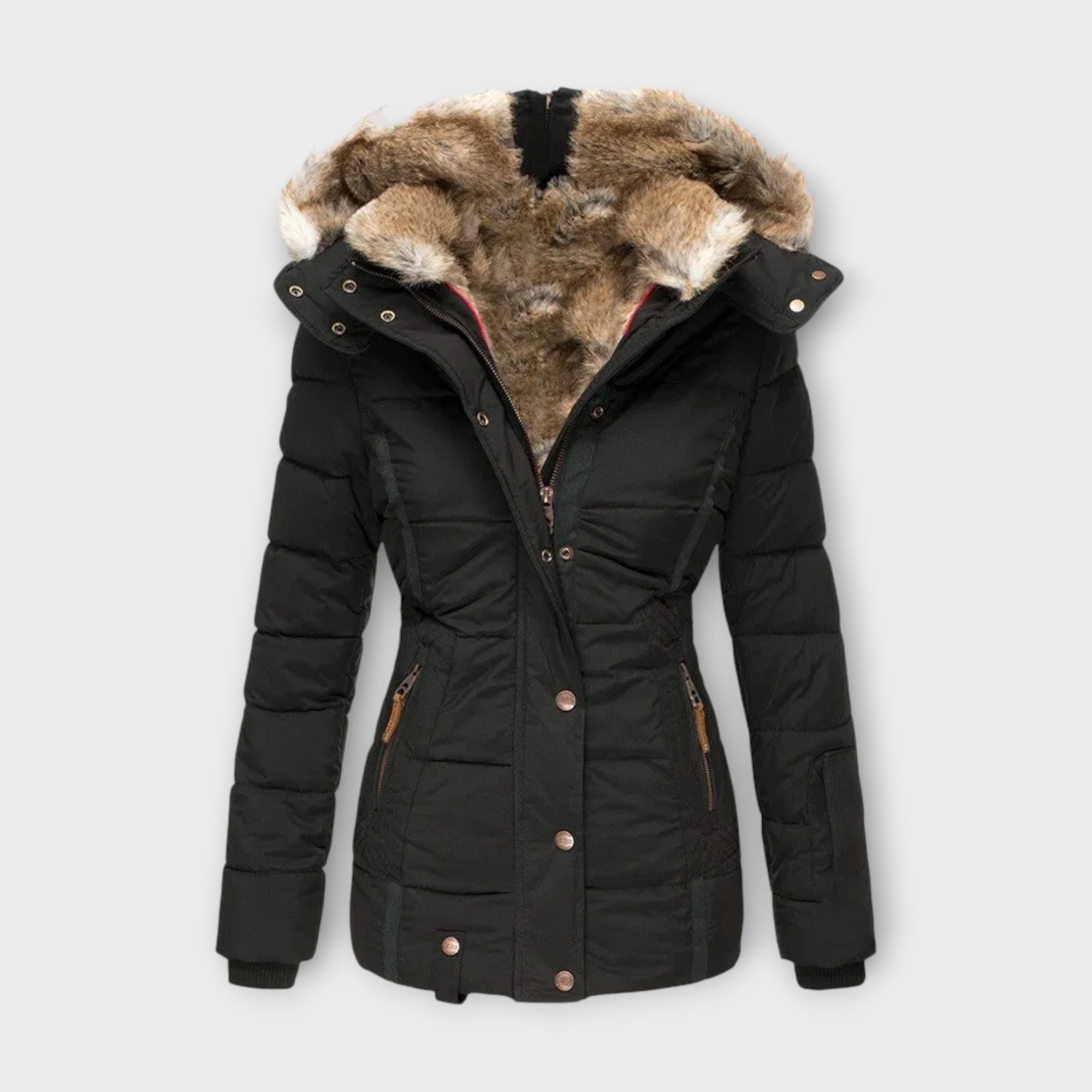 Emine | Cozy Faux Fur Lined Jacket