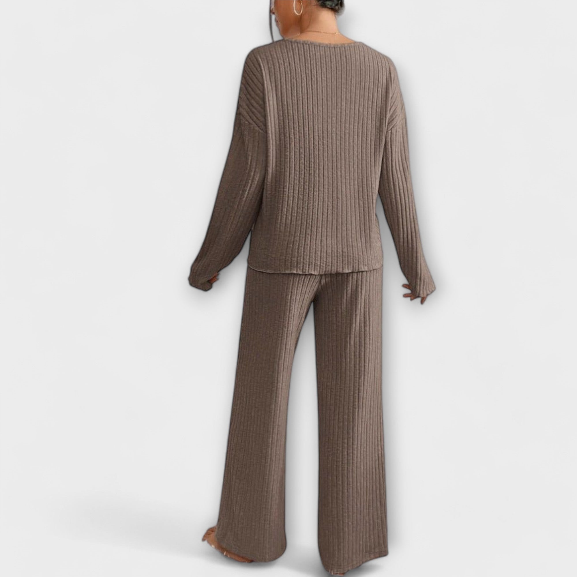 Annie | Ribbed Lounge Set