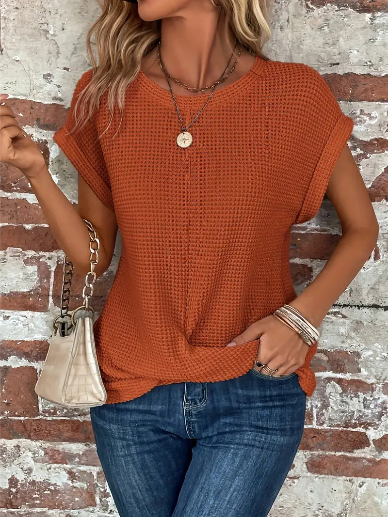 Sophie | The Sweetheart Round Neck T-Shirt