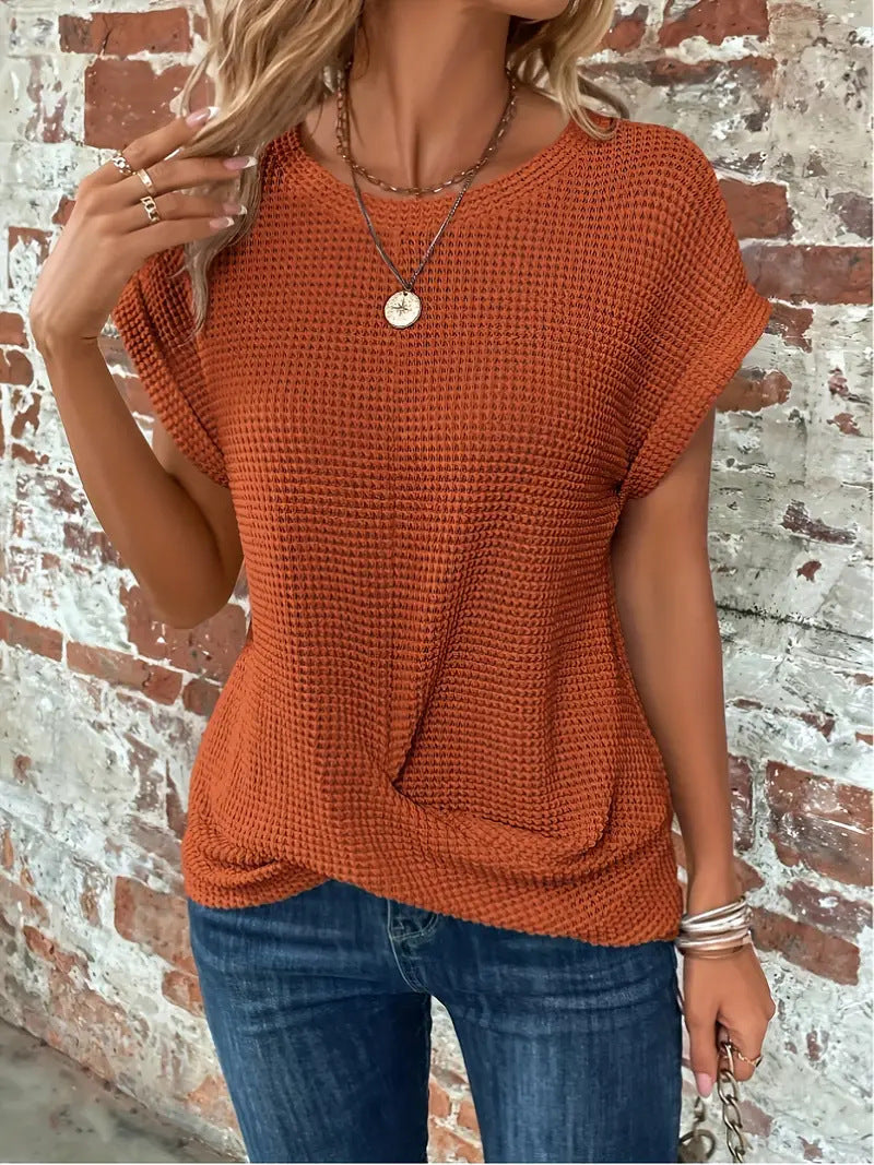Sophie | The Sweetheart Round Neck T-Shirt