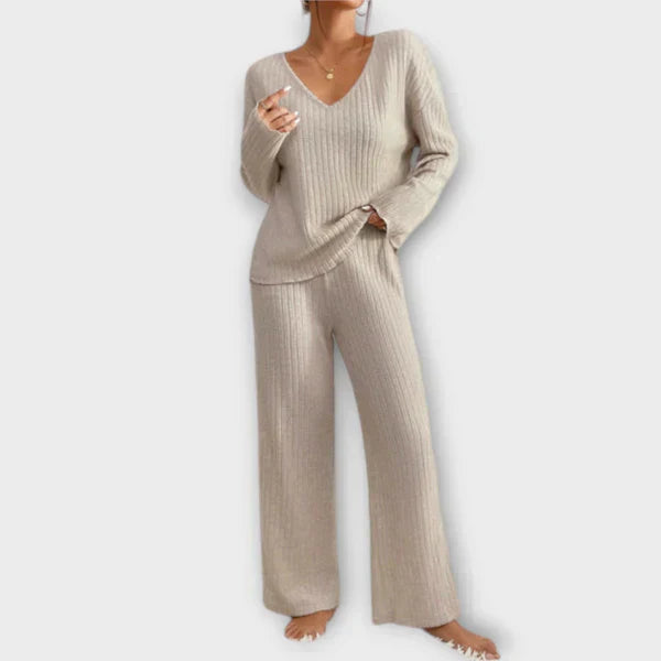 Annie | Ribbed Lounge Set