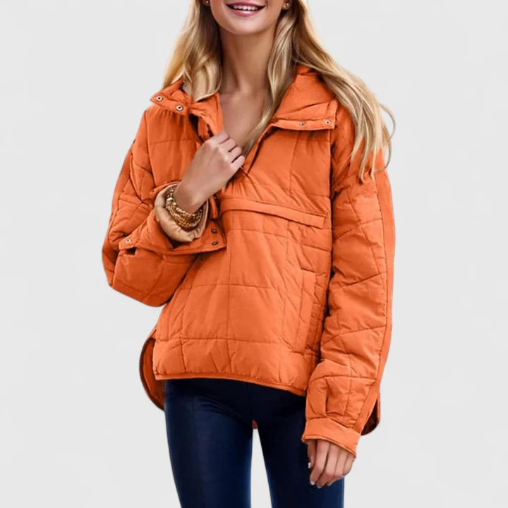 Farell | Oversized Hooded Pullover Jacket