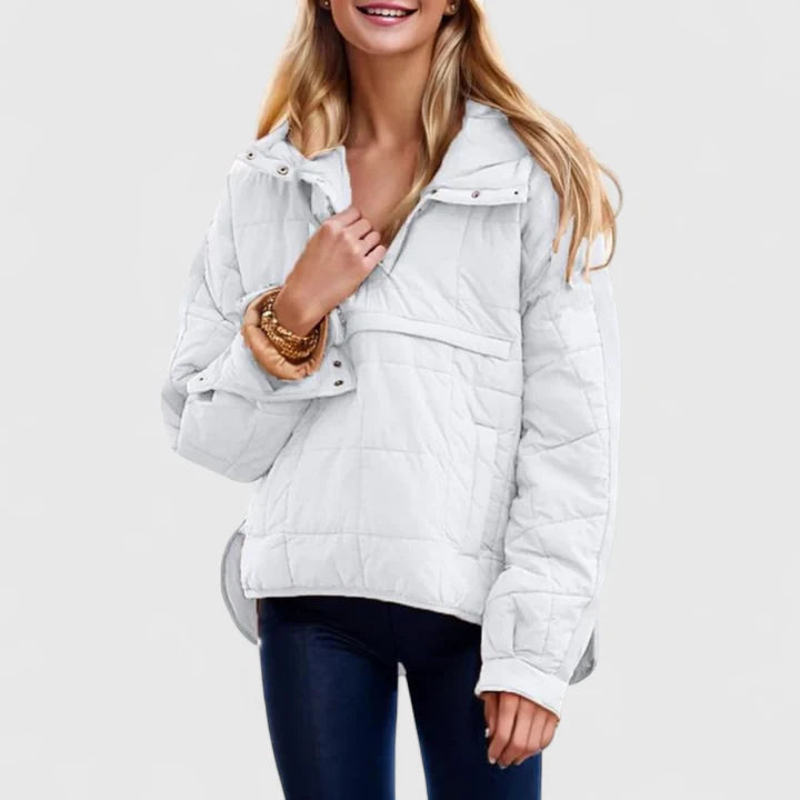 Farell | Oversized Hooded Pullover Jacket