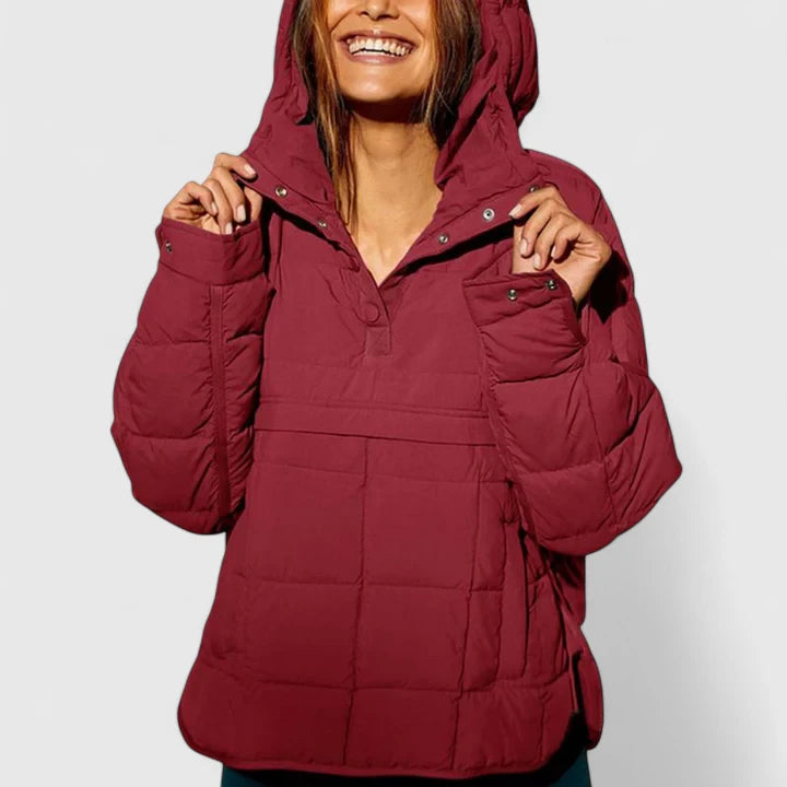 Farell | Oversized Hooded Pullover Jacket